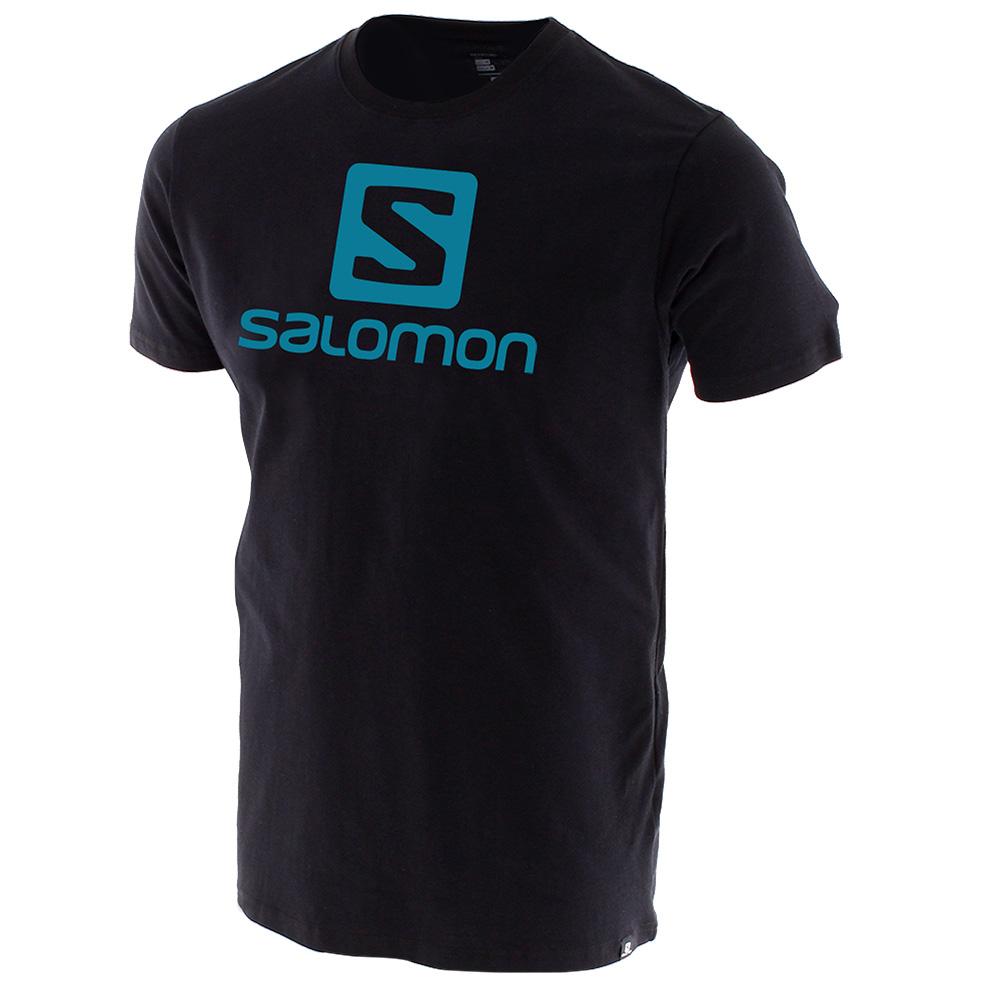 Salomon Singapore Kids T-shirts - ACHIEVE SS B Black | 68437-GWCE